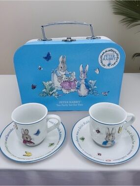 Beatrix Potter Peter Rabbit Tea Set For 2